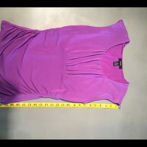 Alfani purple top size small